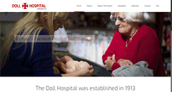 Desktop Screenshot of dollhospital.com.au